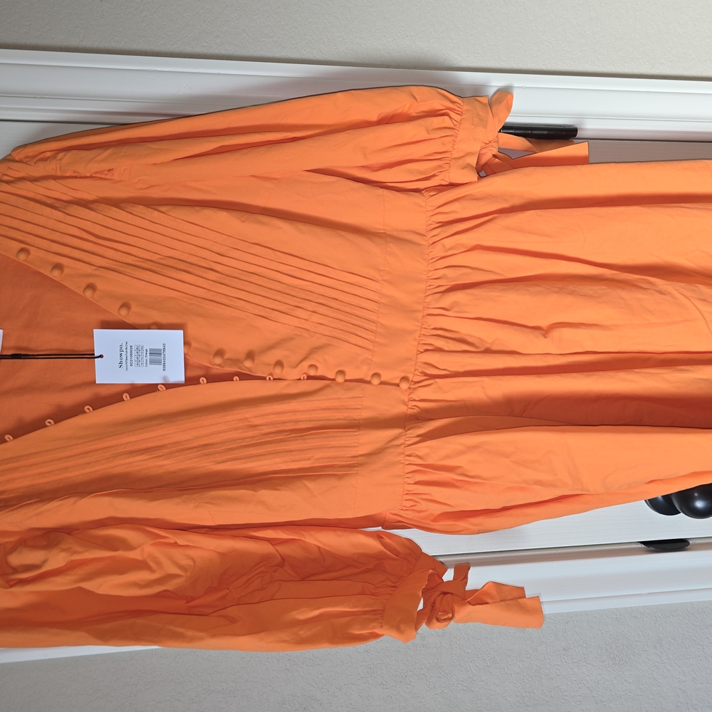 Showpo Orange Mini Dress
